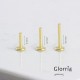 Glorria Altın İ Harfi Tragus Piercing