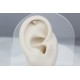 Glorria Altın Kalp Helix Piercing